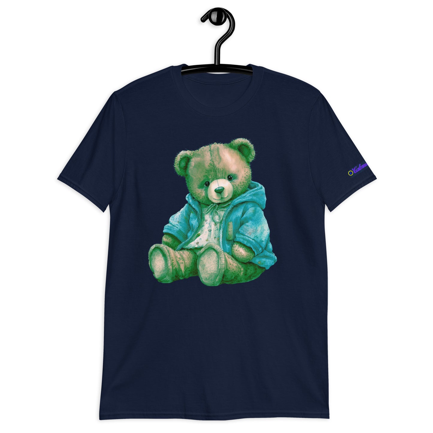Teddy Bear, RELAXING, Chilling, Calmness Designs, Creative Designs, Short-Sleeve Unisex T-Shirt