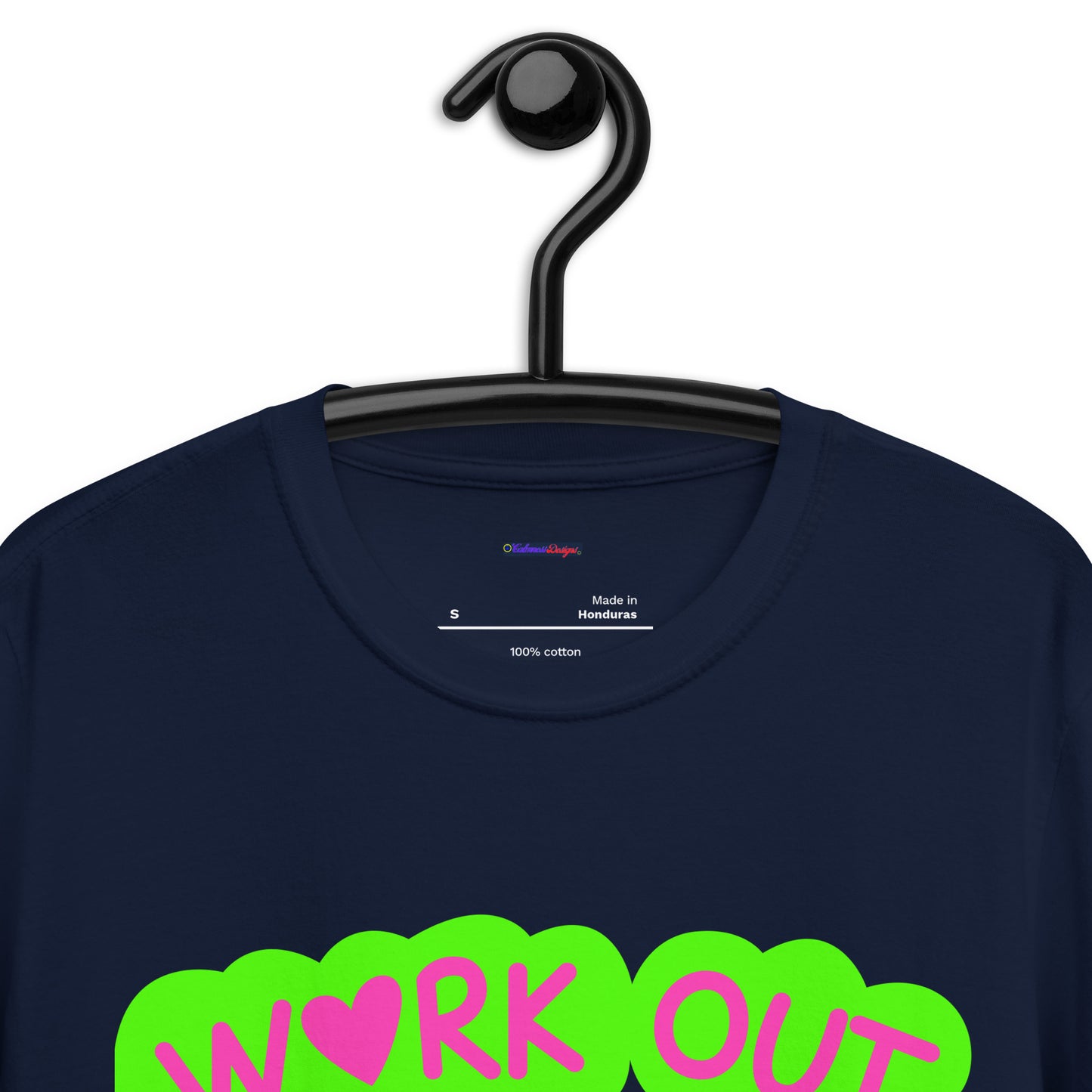 Work Out, Calmness Designs, Short-Sleeve Unisex T-Shirt