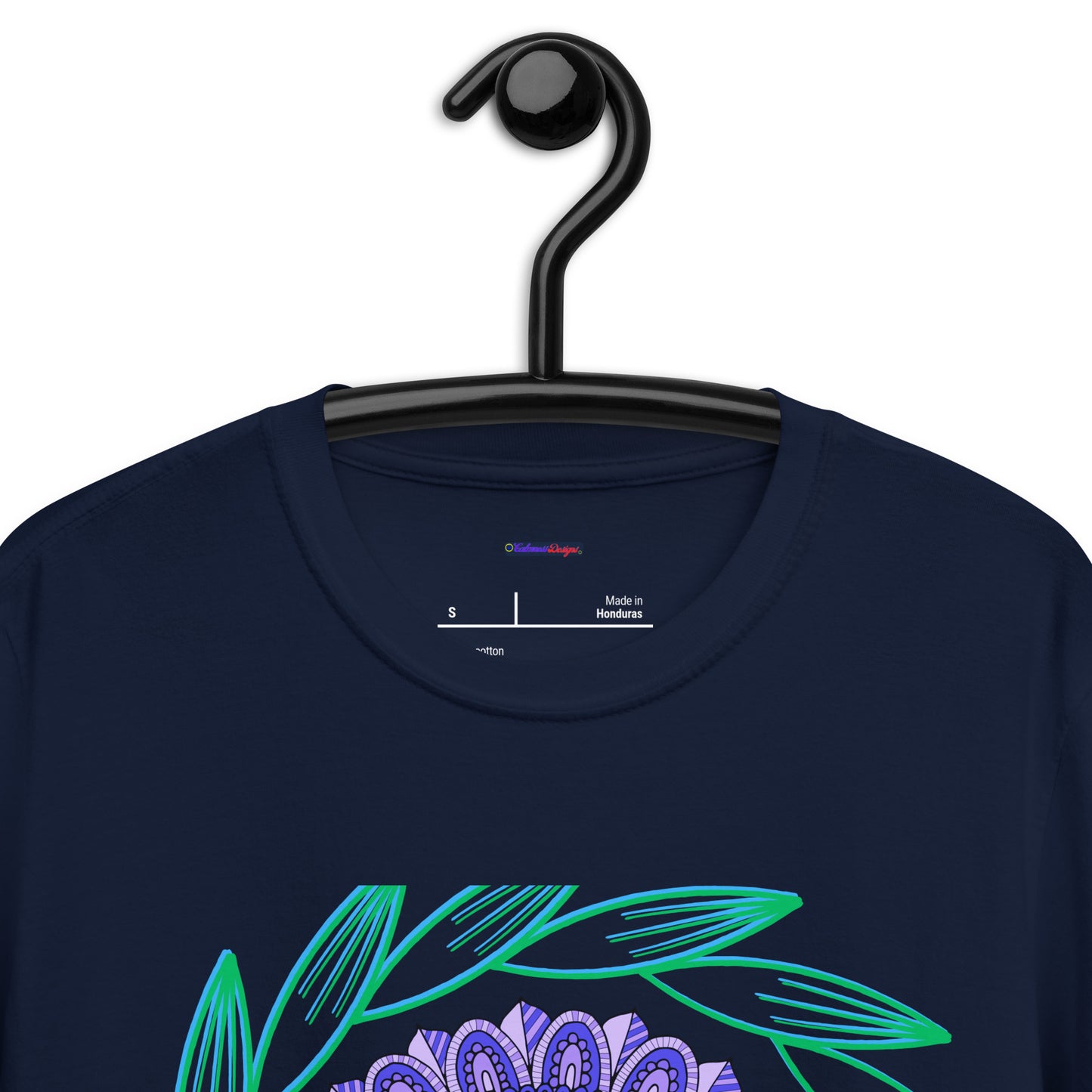 Mandala On Ornament, Calmness Designs, Short-Sleeve Unisex T-Shirt