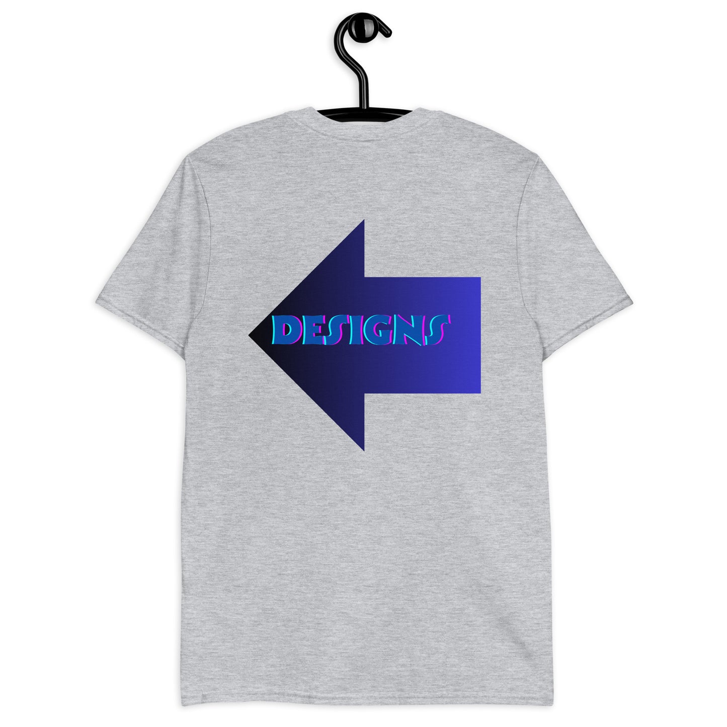 Happy Easter Background, Fresh Spring Flowers, Arrow, Calmness Designs, Creative Designs, Short-Sleeve Unisex T-Shirt