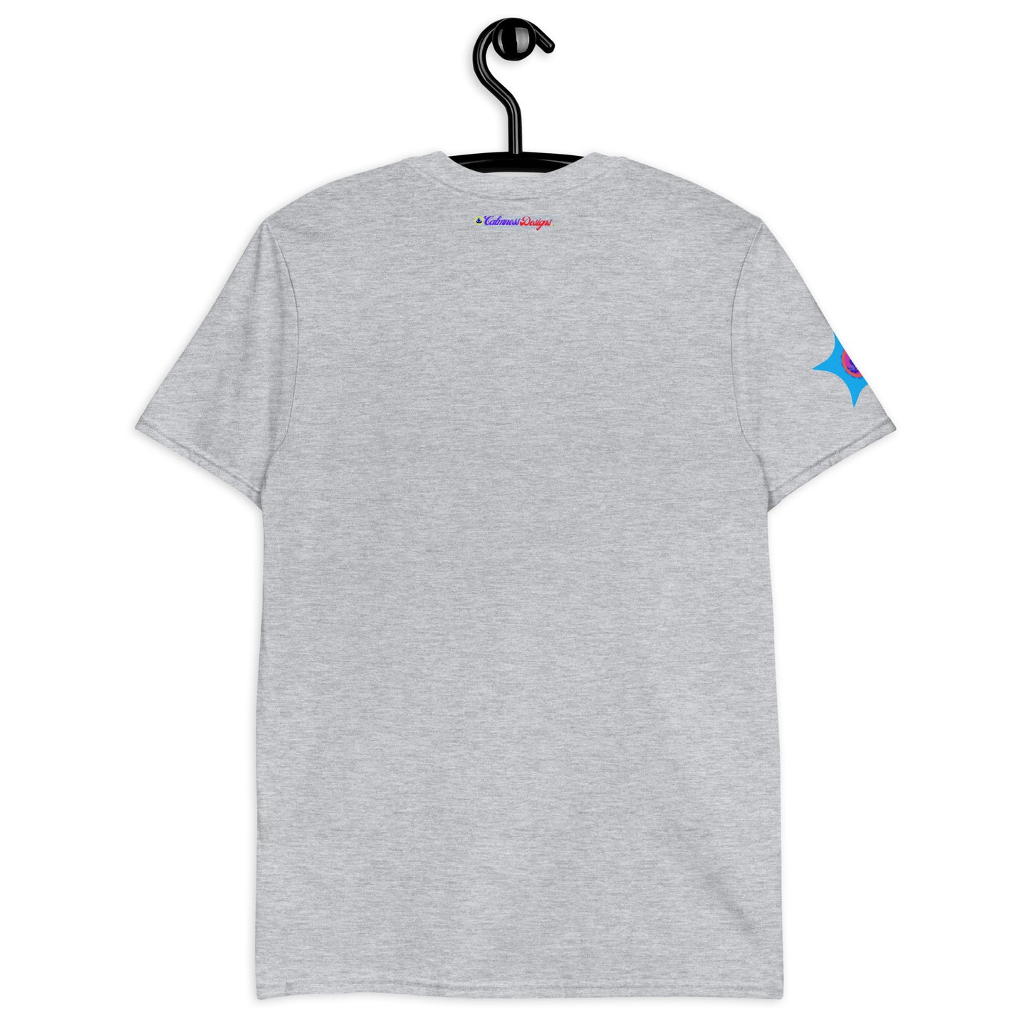 Golden-Hummingbird, Golden-Rose, CALMNESS DESIGNS, Creative Designer's, Short-Sleeve Unisex T-Shirt