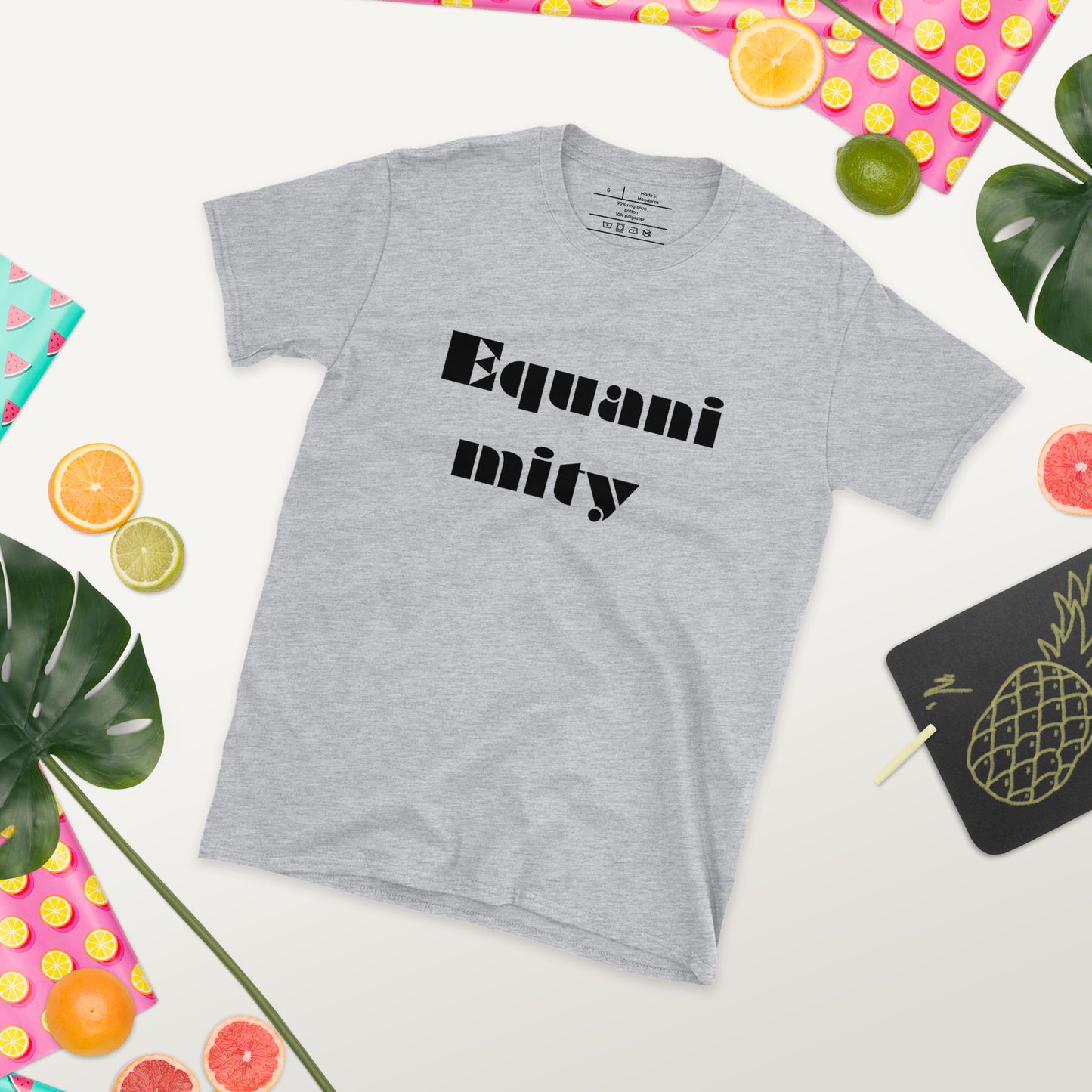 Equanimity, Calmness Designs, Creative Designs, Short-Sleeve Unisex T-Shirt