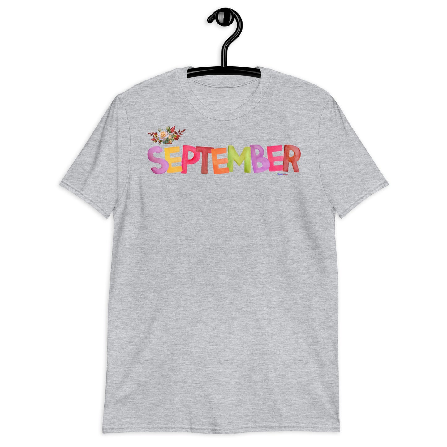 September, Calmness Designs, Short-Sleeve Unisex T-Shirt