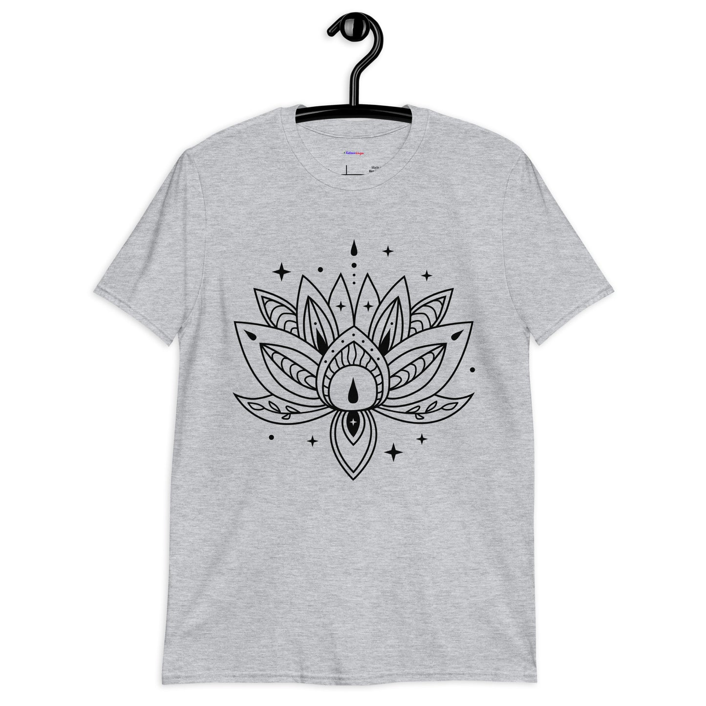 Symbol of Lotus Flower, Calmness Designs, Short-Sleeve Unisex T-Shirt
