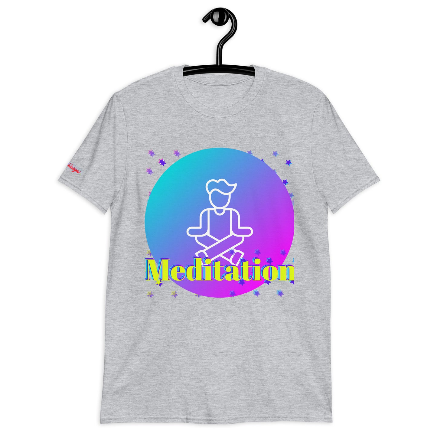 Soul for Yoga and Meditations, Calmness Designs, Short-Sleeve Unisex T-Shirt