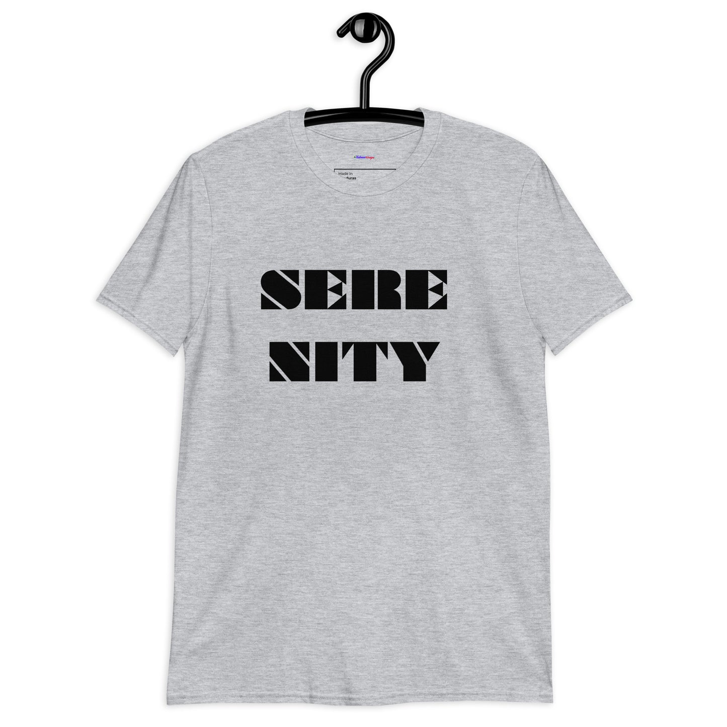 SERENITY, Calmness Designs, Creative Designs, Short-Sleeve Unisex T-Shirt