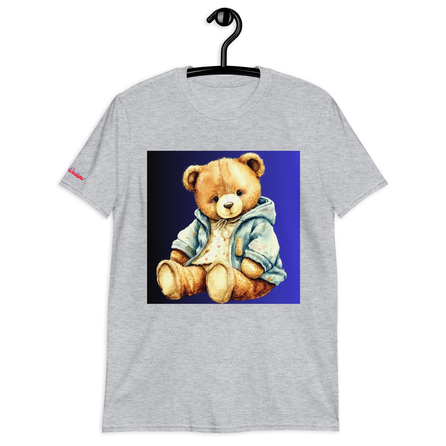 Teddy Bear , RELAXING, Chilling, Calmness Designs, Creative Designs, Short-Sleeve Unisex T-Shirt