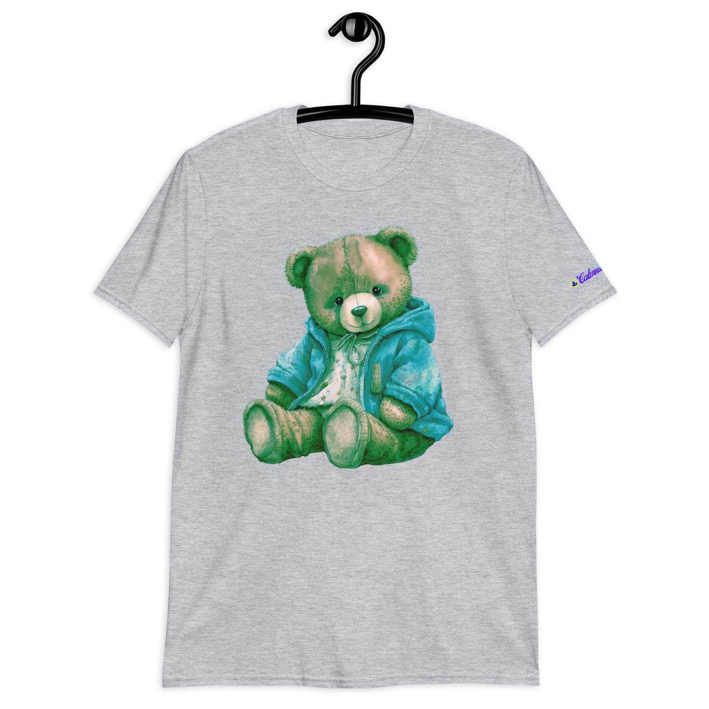 Teddy Bear, RELAXING, Chilling, Calmness Designs, Creative Designs, Short-Sleeve Unisex T-Shirt