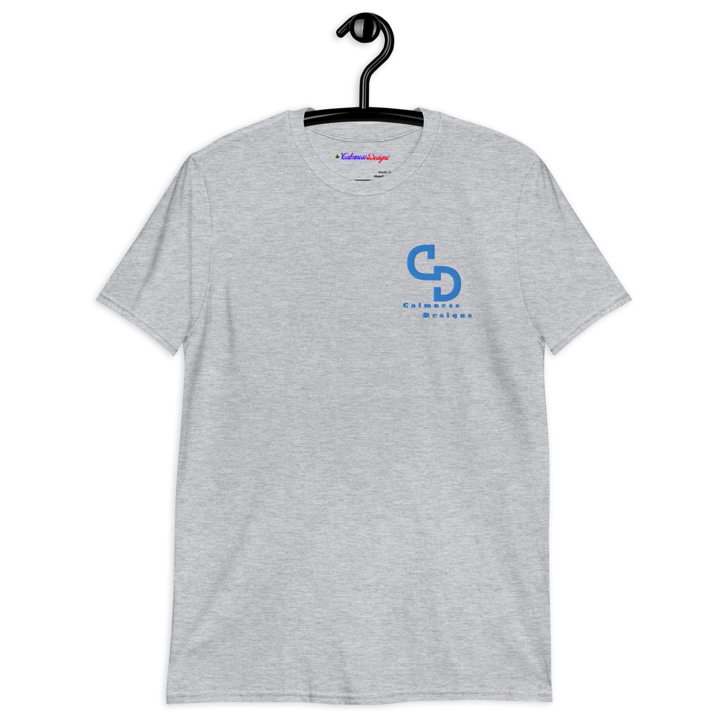 LOGO-Calmness Designs, Stars (C D) Creative Designs, Short-Sleeve Unisex T-Shirt