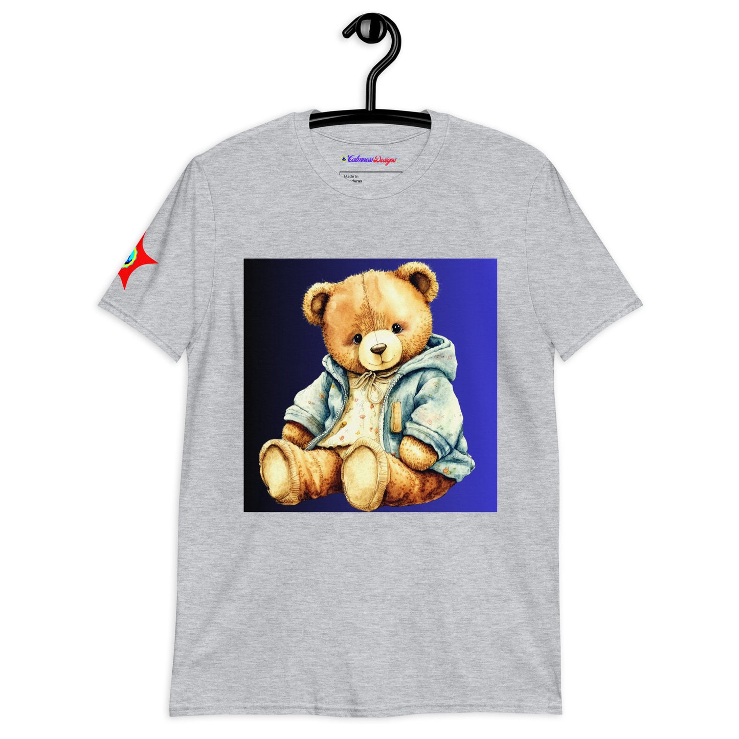 Teddy Bear , RELAXING, Chilling, Calmness Designs, Creative Designs, Short-Sleeve Unisex T-Shirt