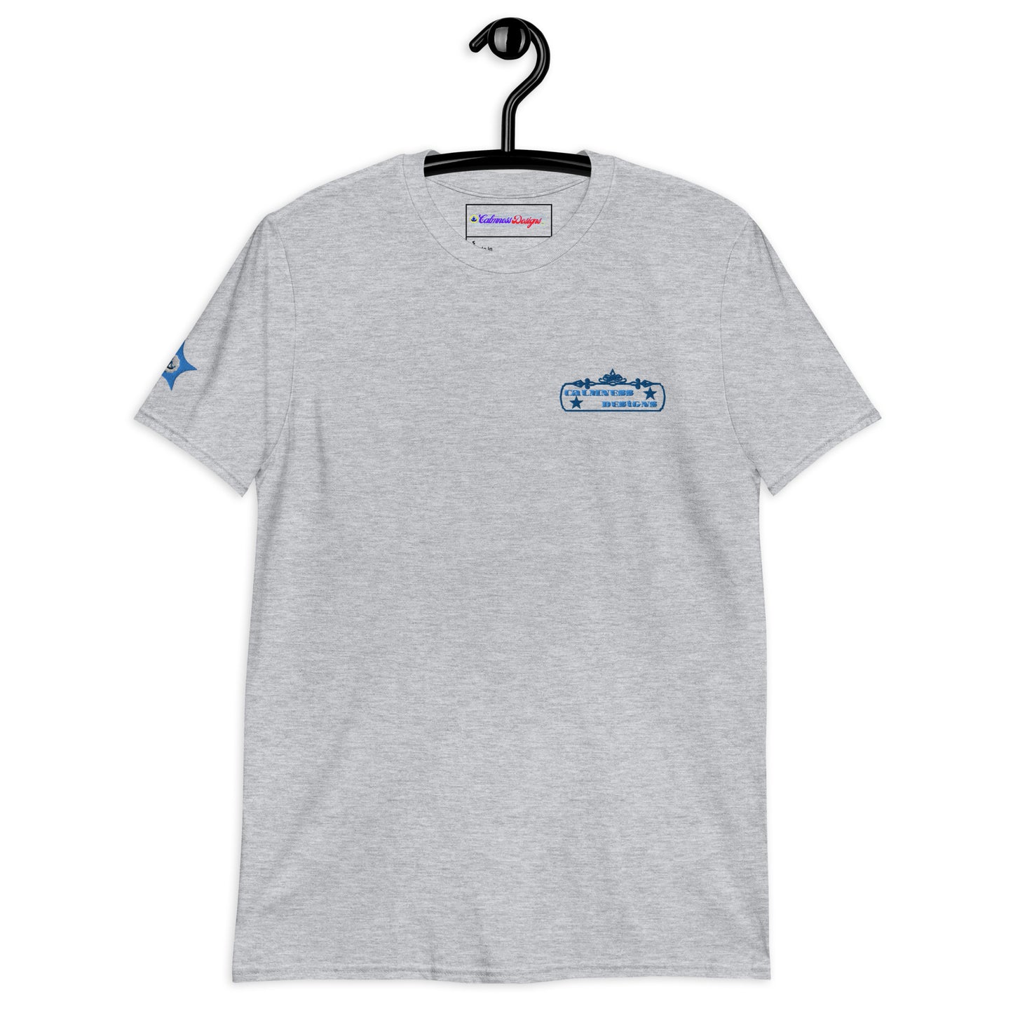 Vintage Rectangular Frame, CALMNESS DESIGNS, Creative Designer's, Short-Sleeve Unisex T-Shirt