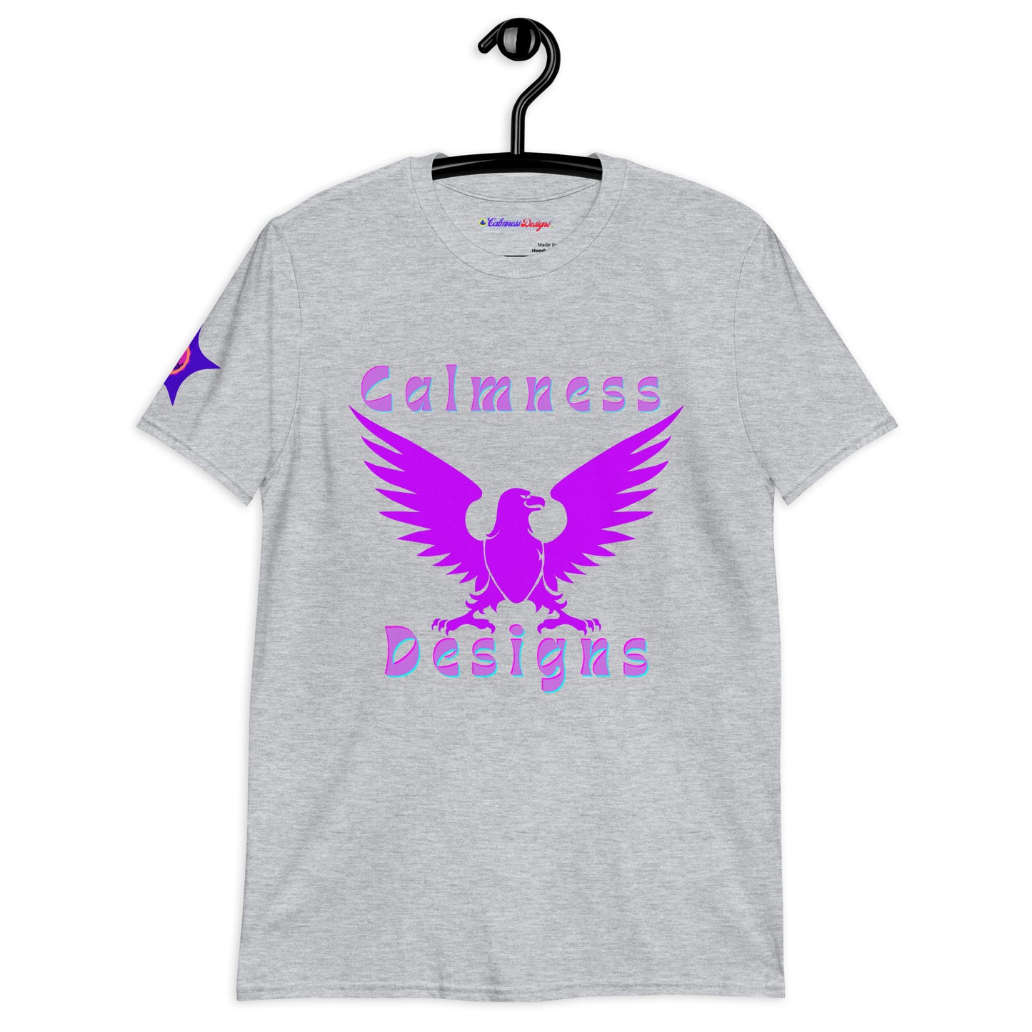Eagle HERALDIC Symbol, CALMNESS DESIGNS, Creative Designer's, Short-Sleeve Unisex T-Shirt