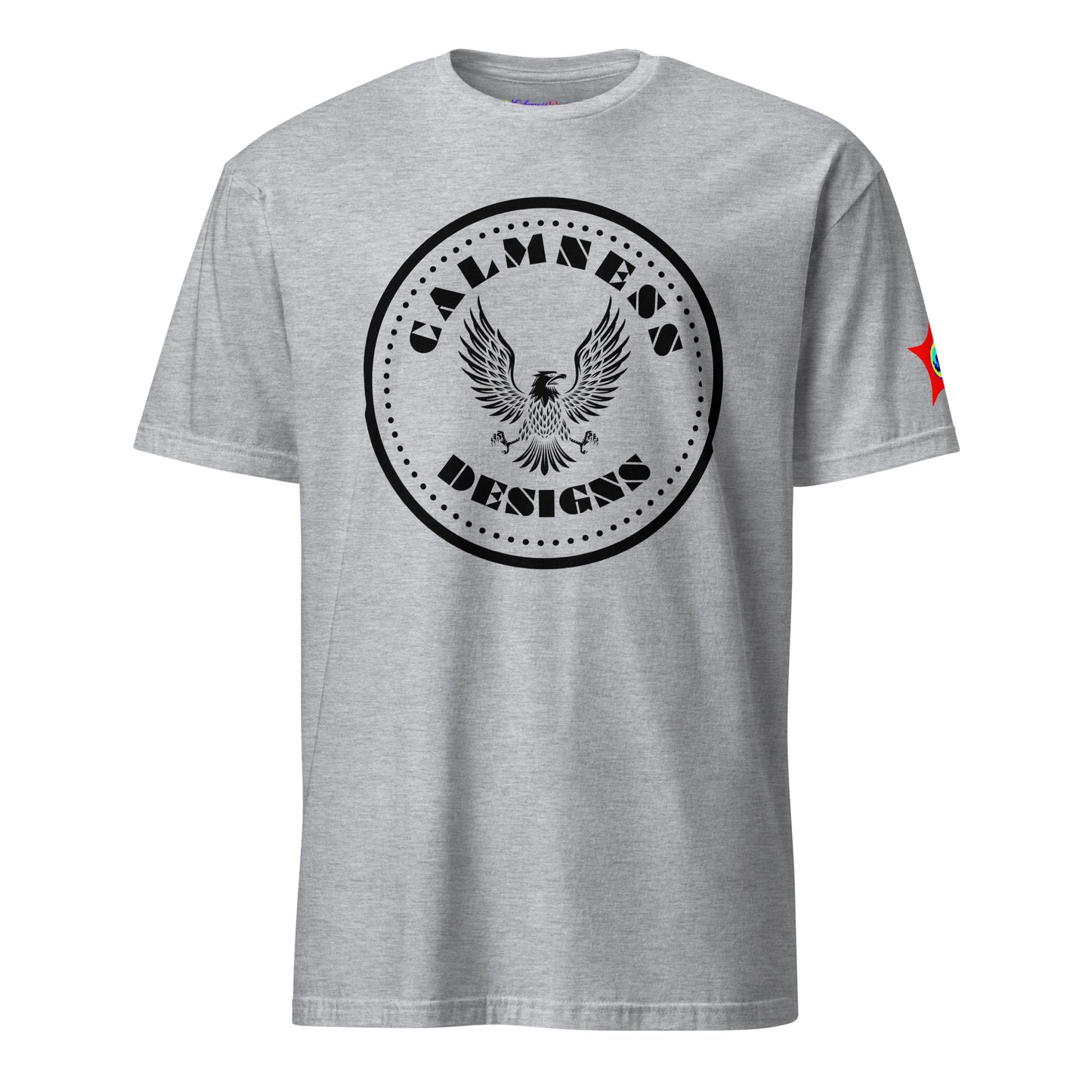 Eagle Vintage Illustration, CALMNESS DESIGNS, Creative Designer's, Short-Sleeve Unisex T-Shirt