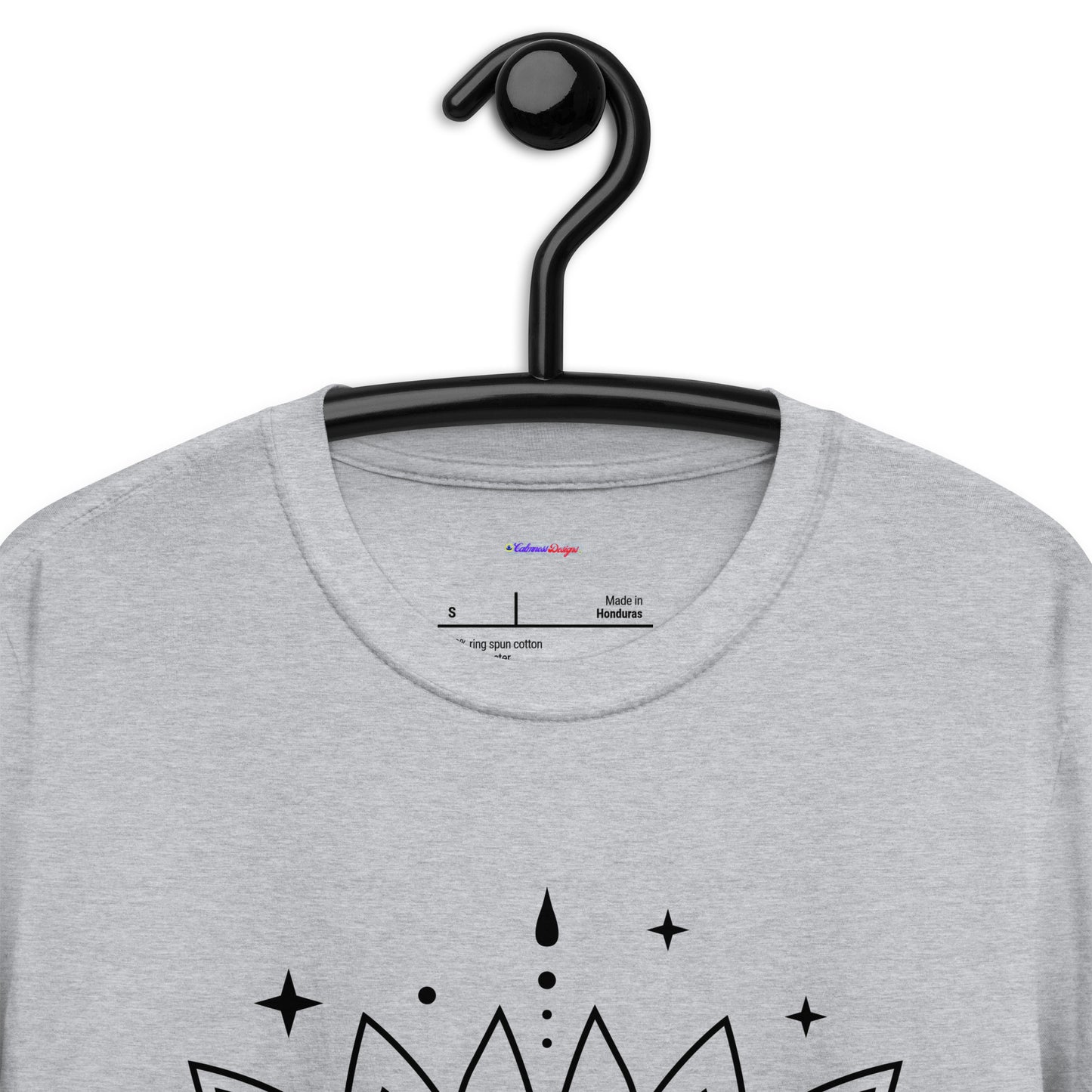 Symbol of Lotus Flower, Calmness Designs, Short-Sleeve Unisex T-Shirt