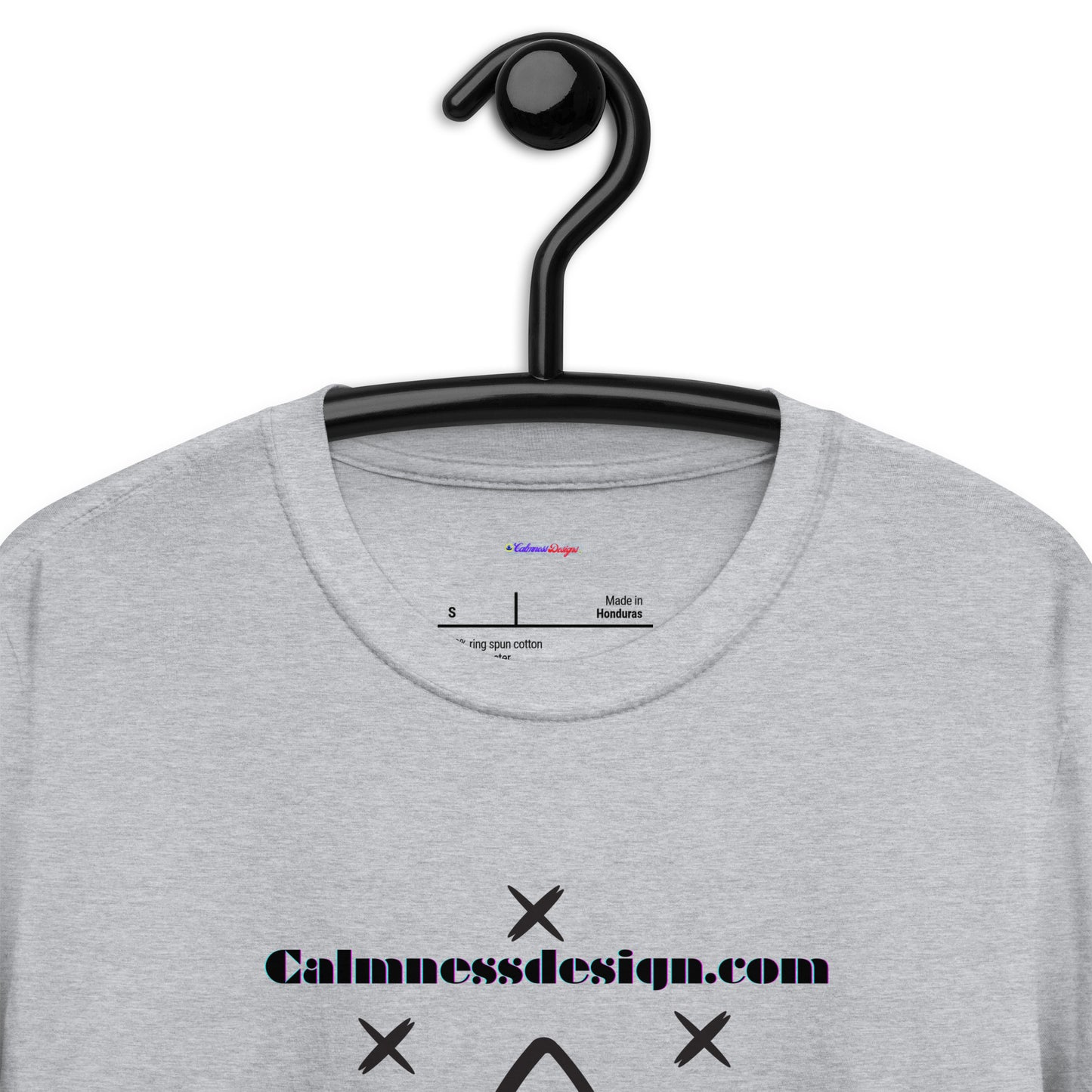 Yoga Symbol of Quality, Calmness Designs, Short-Sleeve Unisex T-Shirt