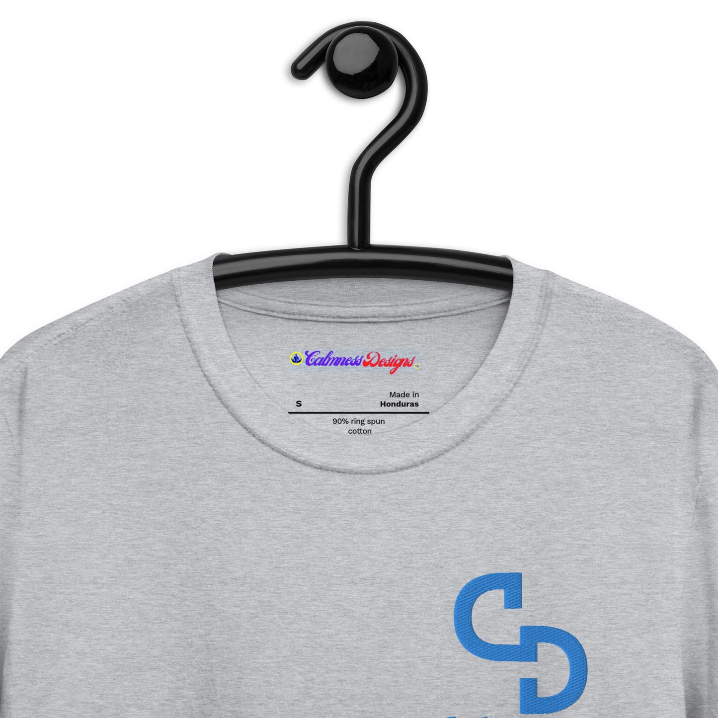 LOGO-Calmness Designs, Stars (C D) Creative Designs, Short-Sleeve Unisex T-Shirt
