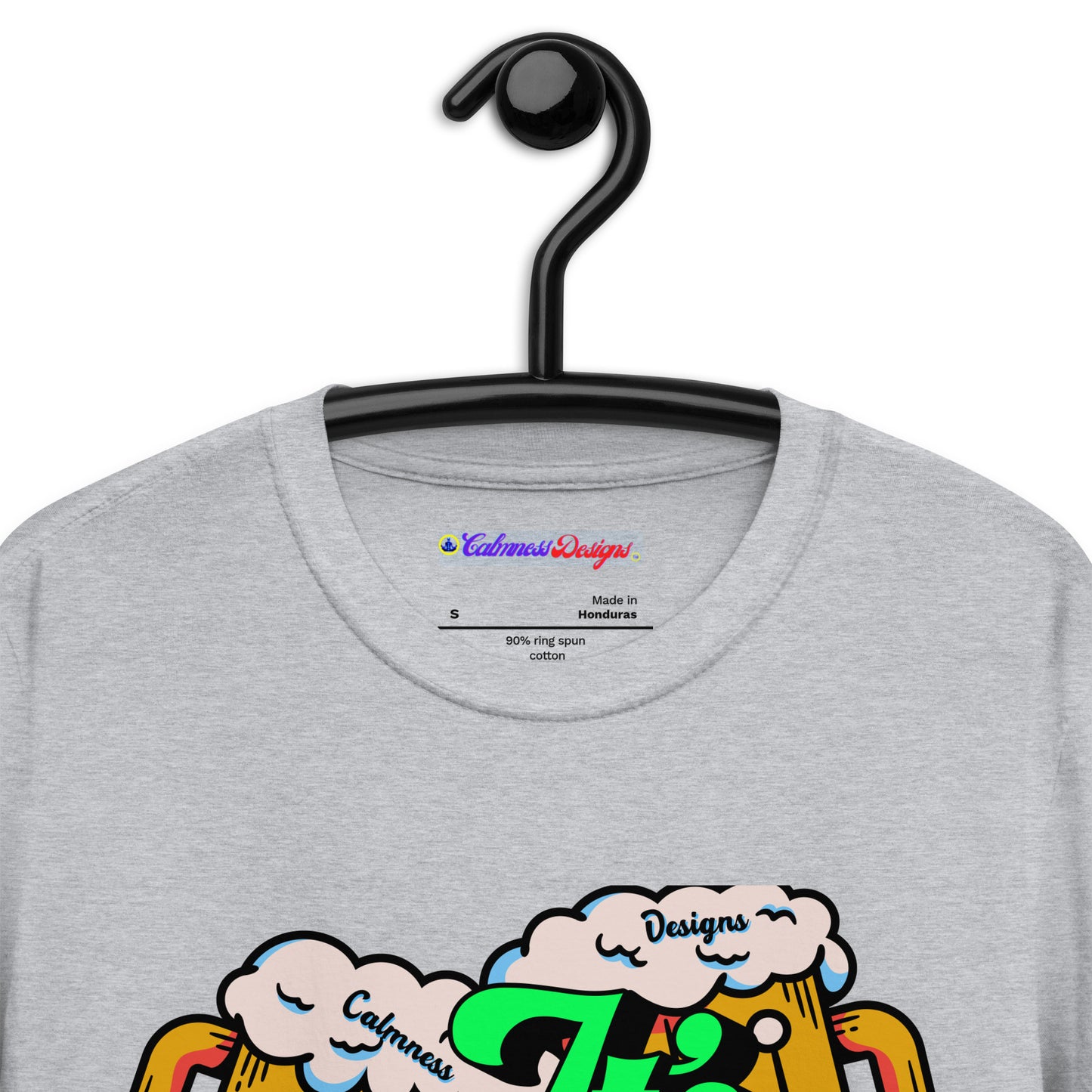 IT's Beer O'clock, CALMNESS DESIGNS, Creative Designer's, Short-Sleeve Unisex T-Shirt