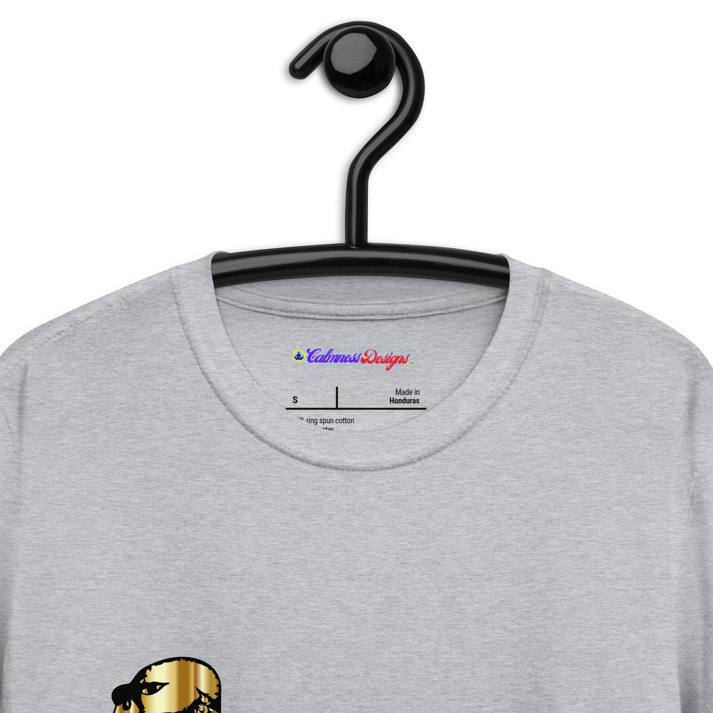 GOLDEN-SWAN, CALMNESS DESIGNS, Creative Designer's, Short-Sleeve Unisex T-Shirt