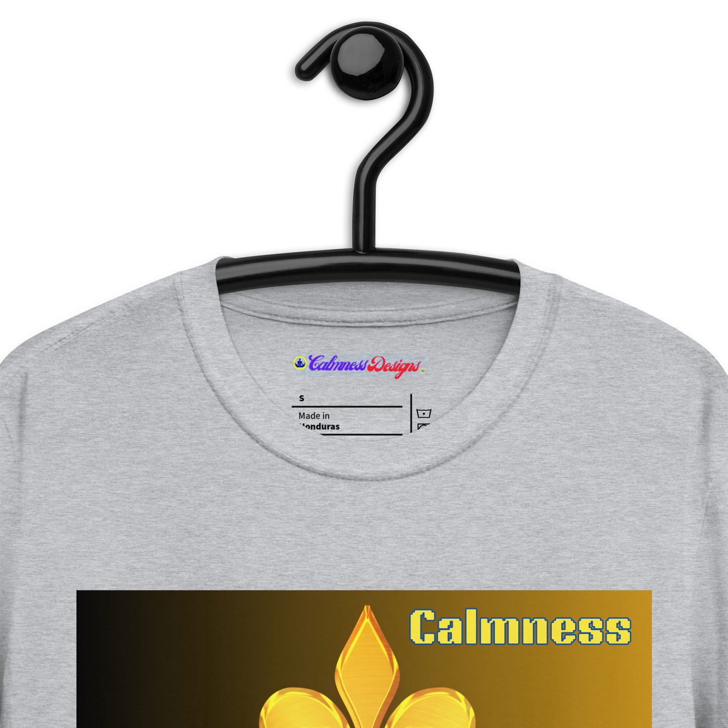 Crown Symbol Emblem, CALMNESS DESIGNS, Creative Designer's, Short-Sleeve Unisex T-Shirt
