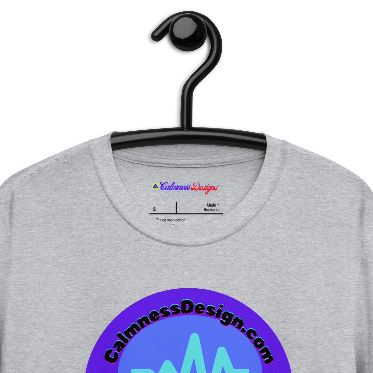Brain Activity, CALMNESSDESGIN.COM Short-Sleeve Unisex T-Shirt