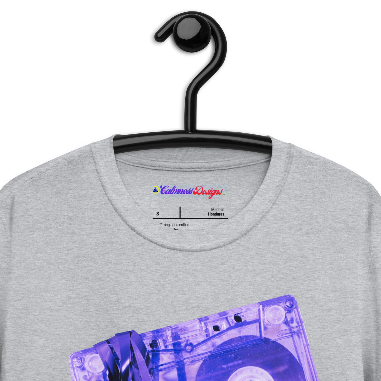 Cassette Tape, CALMNESSDESGIN.COM, Short-Sleeve Unisex T-Shirt