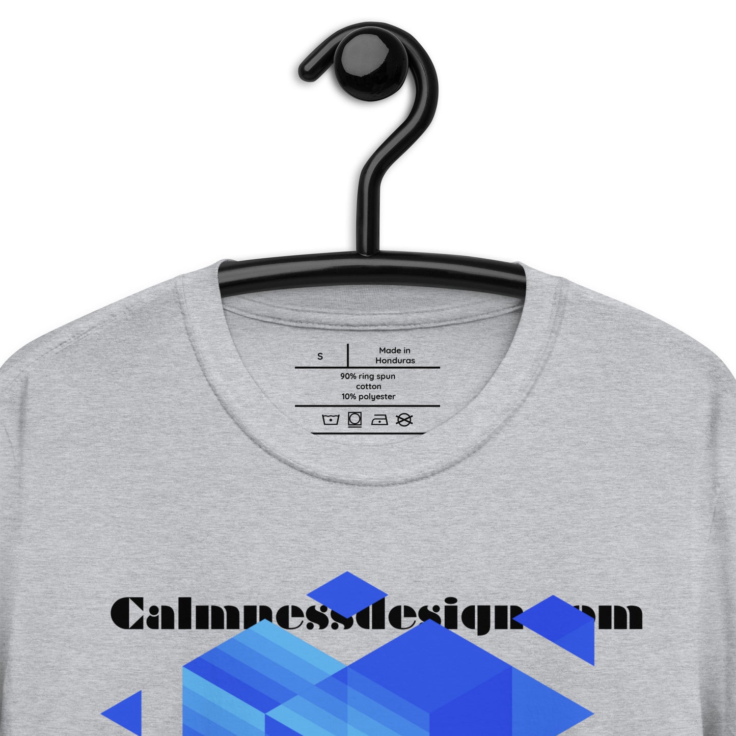 Technological and Geometric Element, Calmnessdesign.COM, Short-Sleeve Unisex T-Shirt