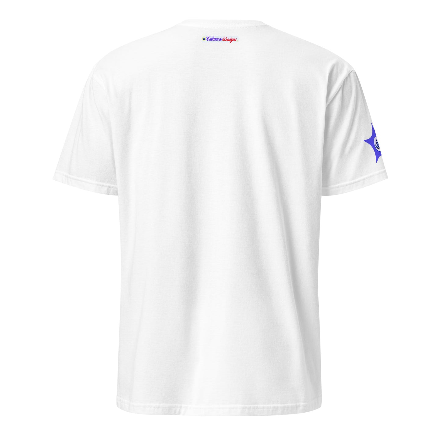 Peace Love and Coffee, Hearts-Arrow, Cup of HOT Coffee, CALMNESS DESIGNS, Creative Designer's, Short-Sleeve Unisex T-Shirt