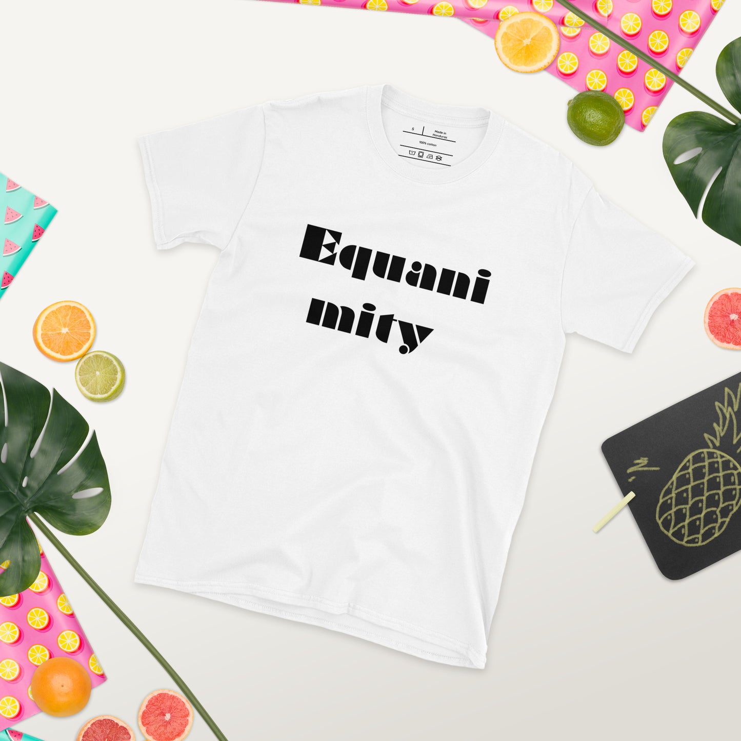 Equanimity, Calmness Designs, Creative Designs, Short-Sleeve Unisex T-Shirt