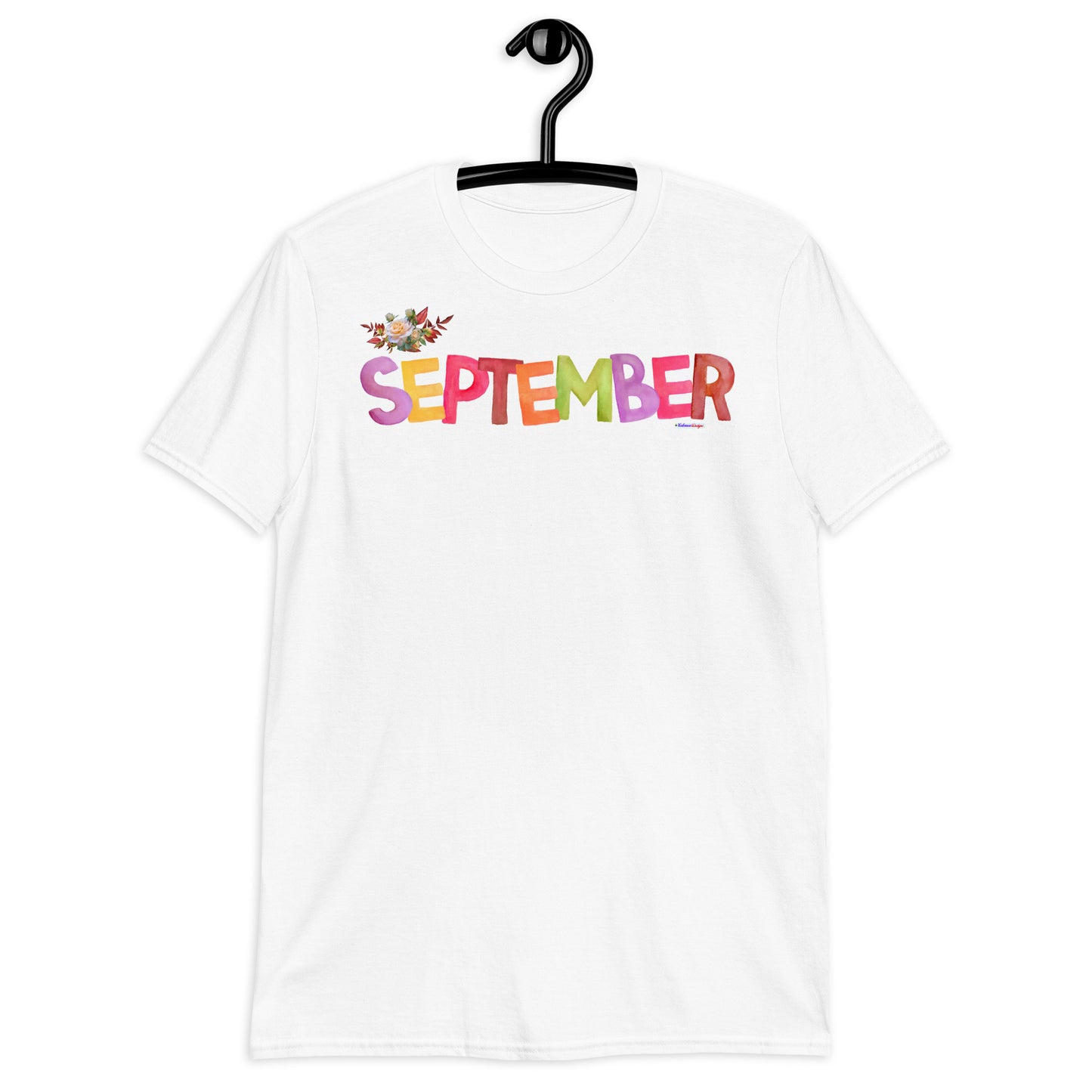 September, Calmness Designs, Short-Sleeve Unisex T-Shirt