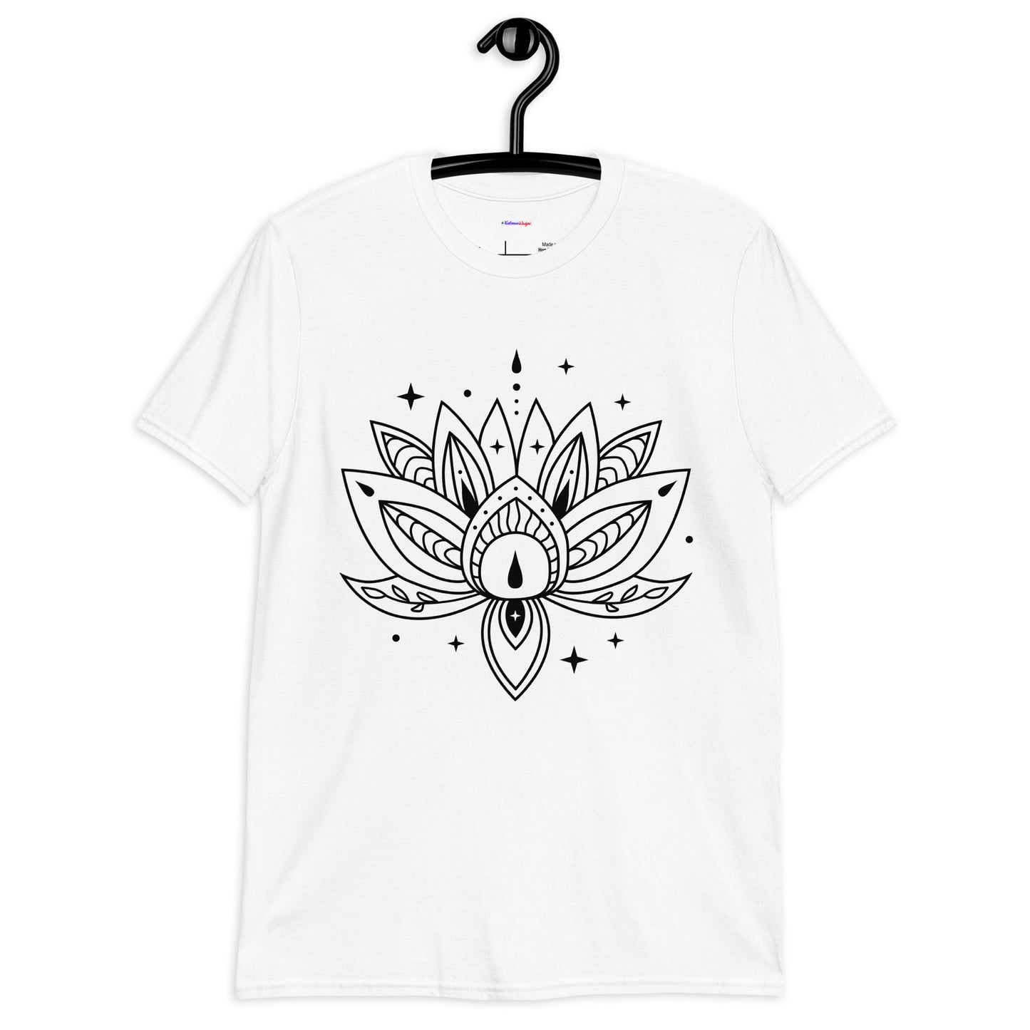 Symbol of Lotus Flower, Calmness Designs, Short-Sleeve Unisex T-Shirt