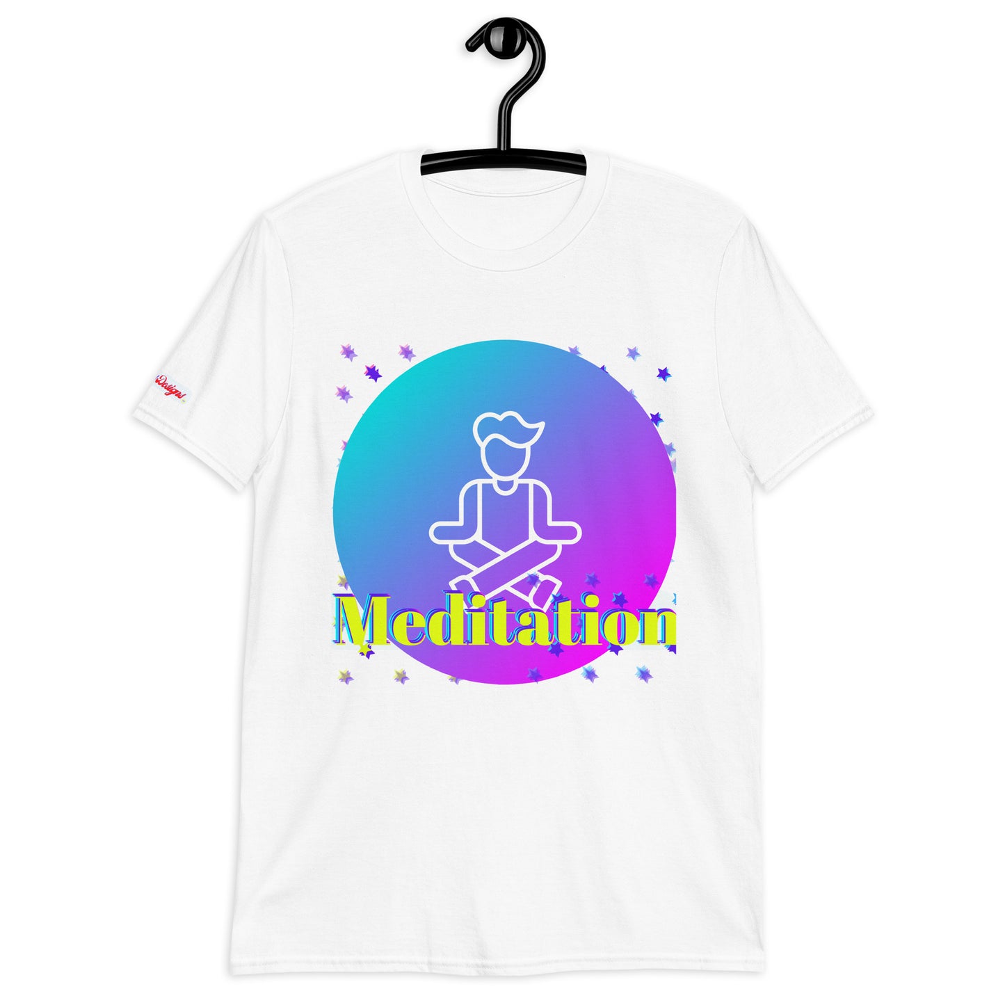 Soul for Yoga and Meditations, Calmness Designs, Short-Sleeve Unisex T-Shirt