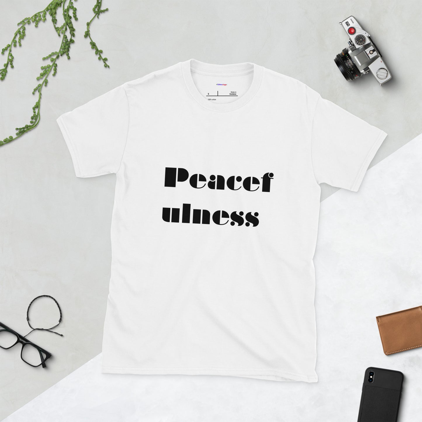 Peacefulness, Calmness Designs, Creative Designs, Short-Sleeve Unisex T-Shirt