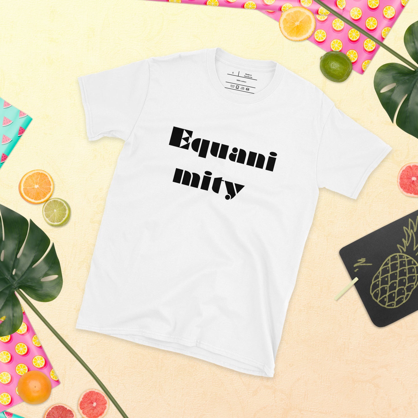 Equanimity, Calmness Designs, Creative Designs, Short-Sleeve Unisex T-Shirt