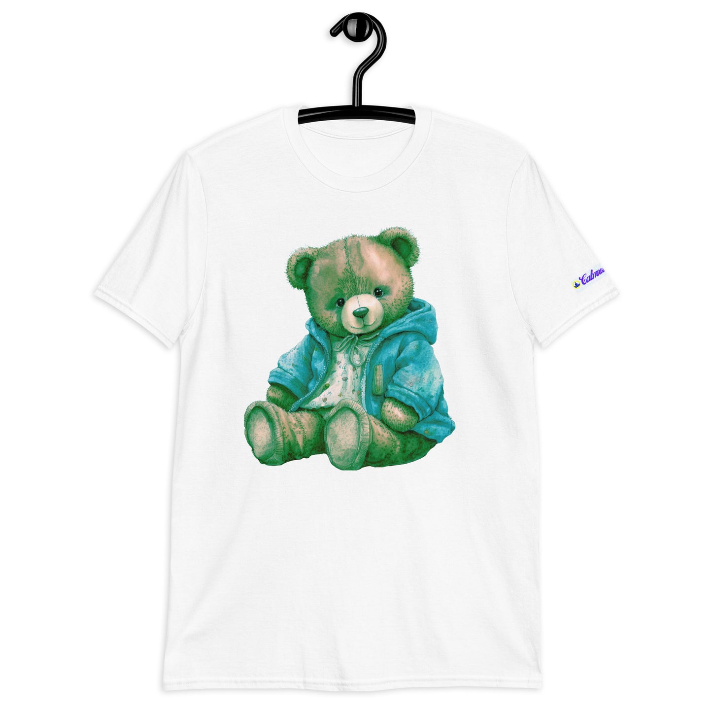 Teddy Bear, RELAXING, Chilling, Calmness Designs, Creative Designs, Short-Sleeve Unisex T-Shirt