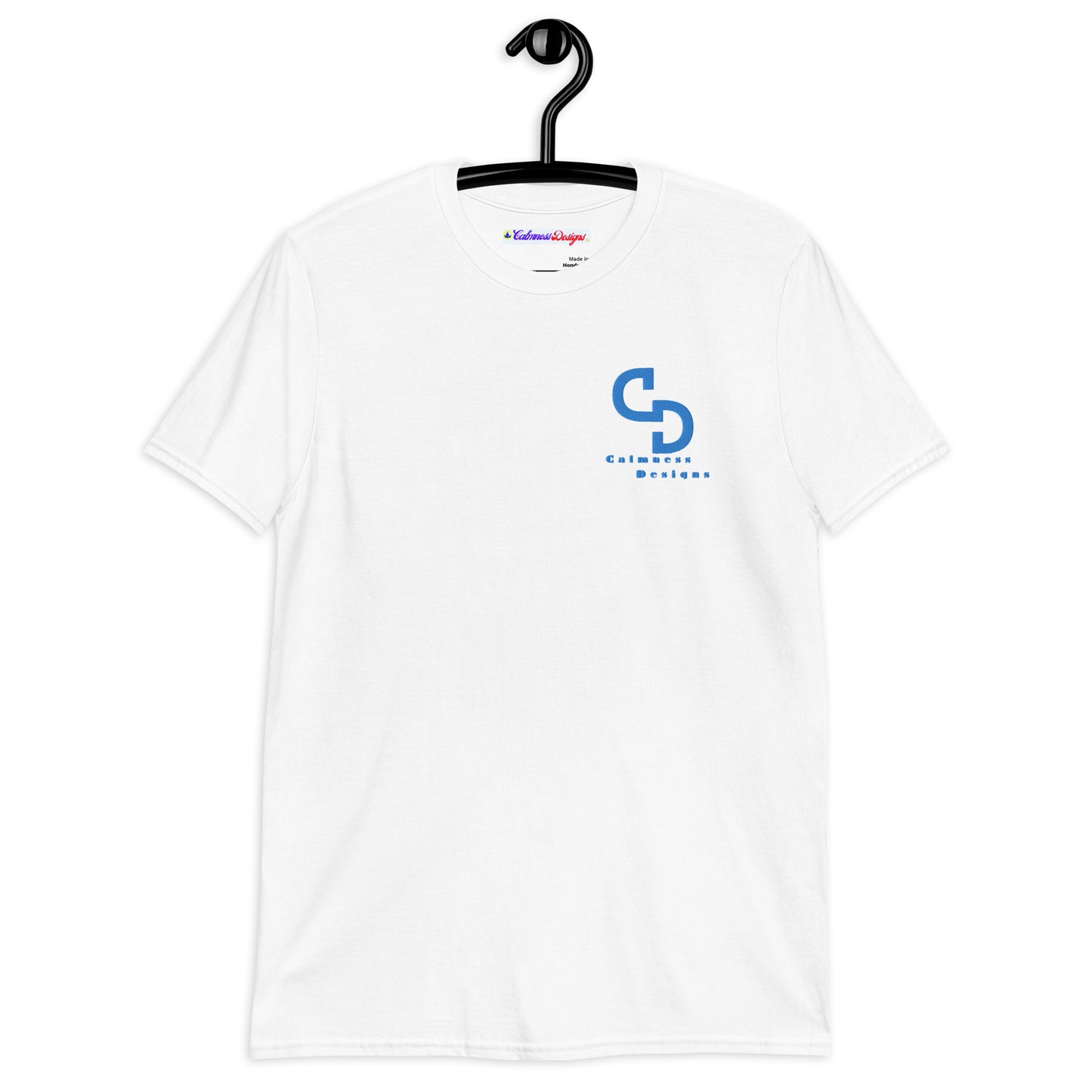LOGO-Calmness Designs, Stars (C D) Creative Designs, Short-Sleeve Unisex T-Shirt