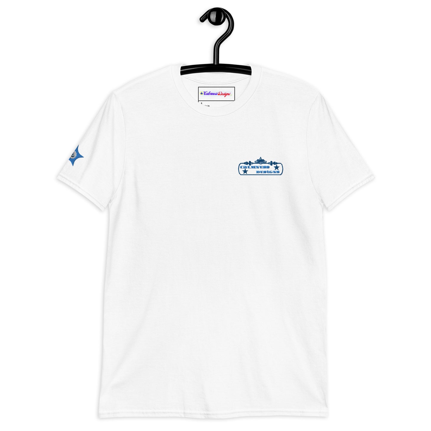 Vintage Rectangular Frame, CALMNESS DESIGNS, Creative Designer's, Short-Sleeve Unisex T-Shirt