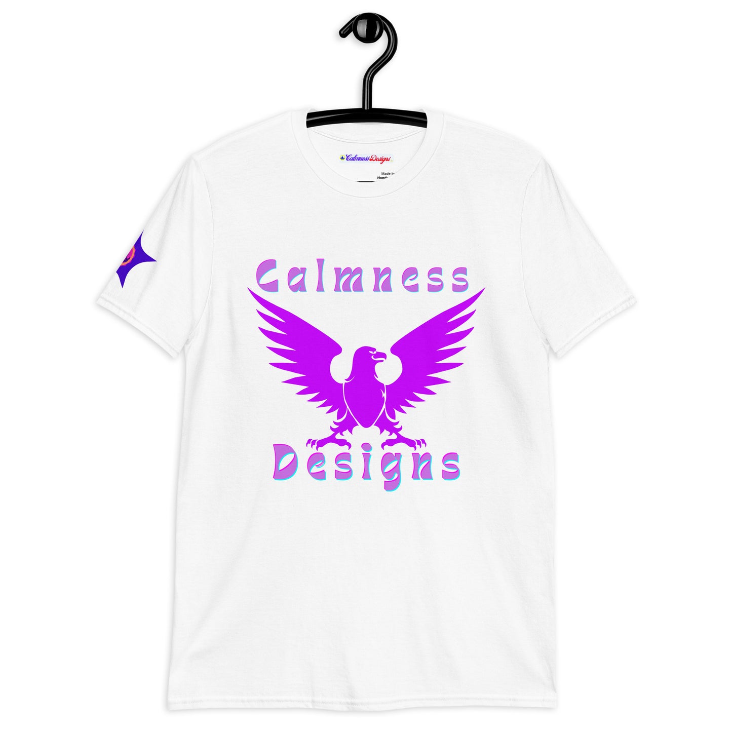 Eagle HERALDIC Symbol, CALMNESS DESIGNS, Creative Designer's, Short-Sleeve Unisex T-Shirt