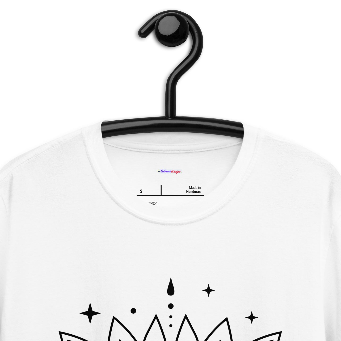 Symbol of Lotus Flower, Calmness Designs, Short-Sleeve Unisex T-Shirt