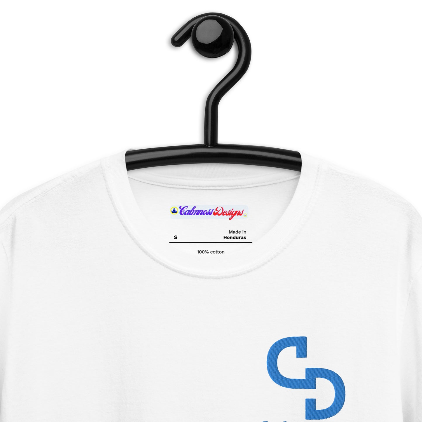 LOGO-Calmness Designs, Stars (C D) Creative Designs, Short-Sleeve Unisex T-Shirt