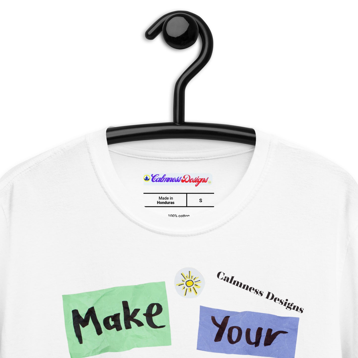 Make Your Day Brighter Than Yesterday, (BUS, HEART), Calmness Designs, Creative Designs, Unisex t-shirt Short-Sleeve Unisex T-Shirt