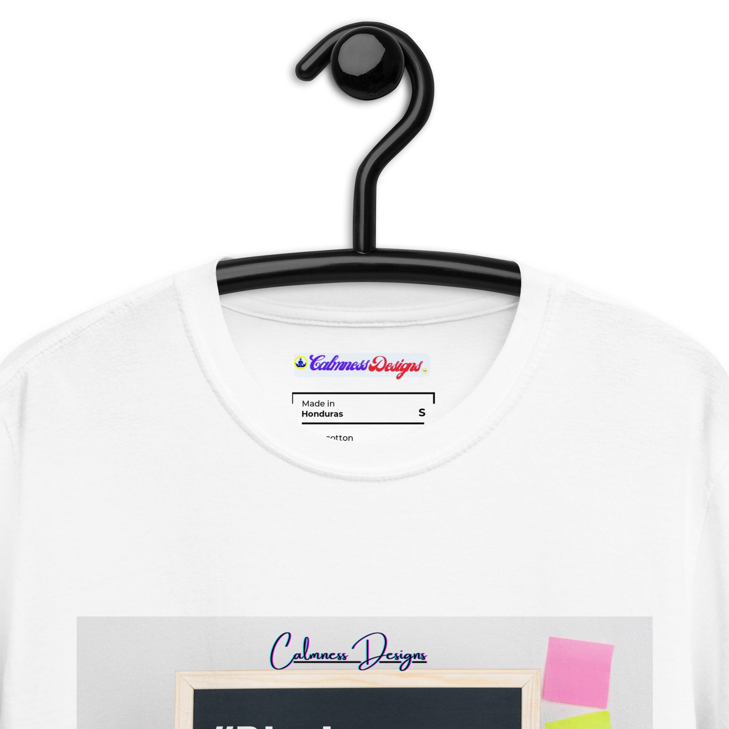 "Big Journeys Begin With Small Steps", Calmness Designs, Creative Designs, Short-Sleeve Unisex T-Shirt