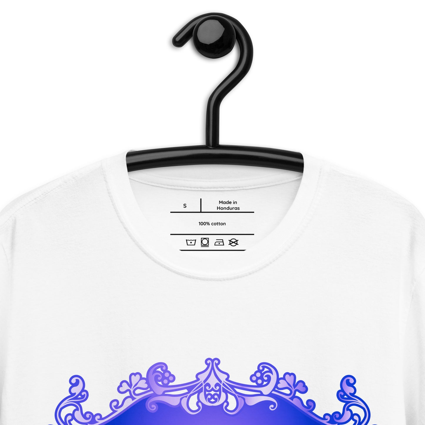 Elegant GOLDEN FRAME, CALMNESS DESIGNS, Creative Designer's, Short-Sleeve Unisex T-Shirt