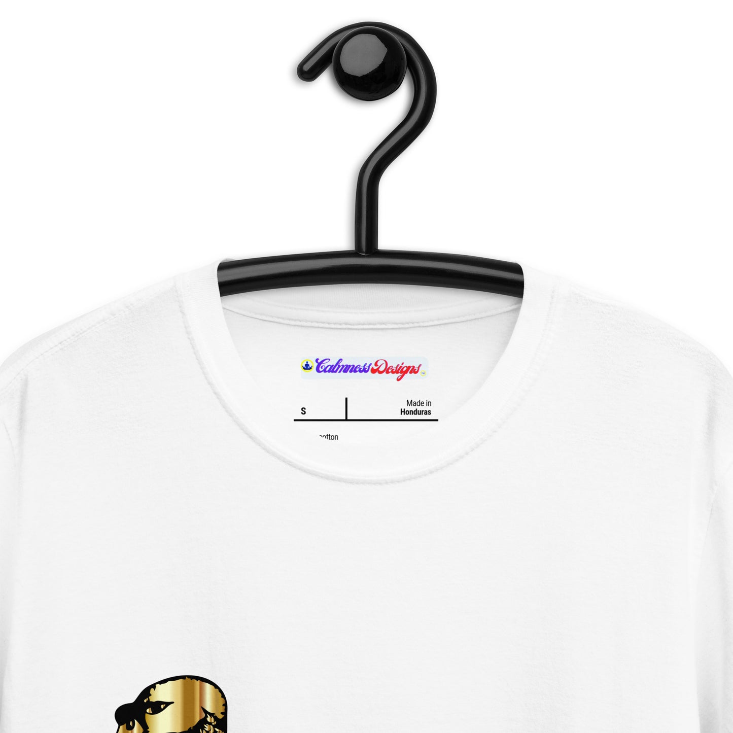 GOLDEN-SWAN, CALMNESS DESIGNS, Creative Designer's, Short-Sleeve Unisex T-Shirt