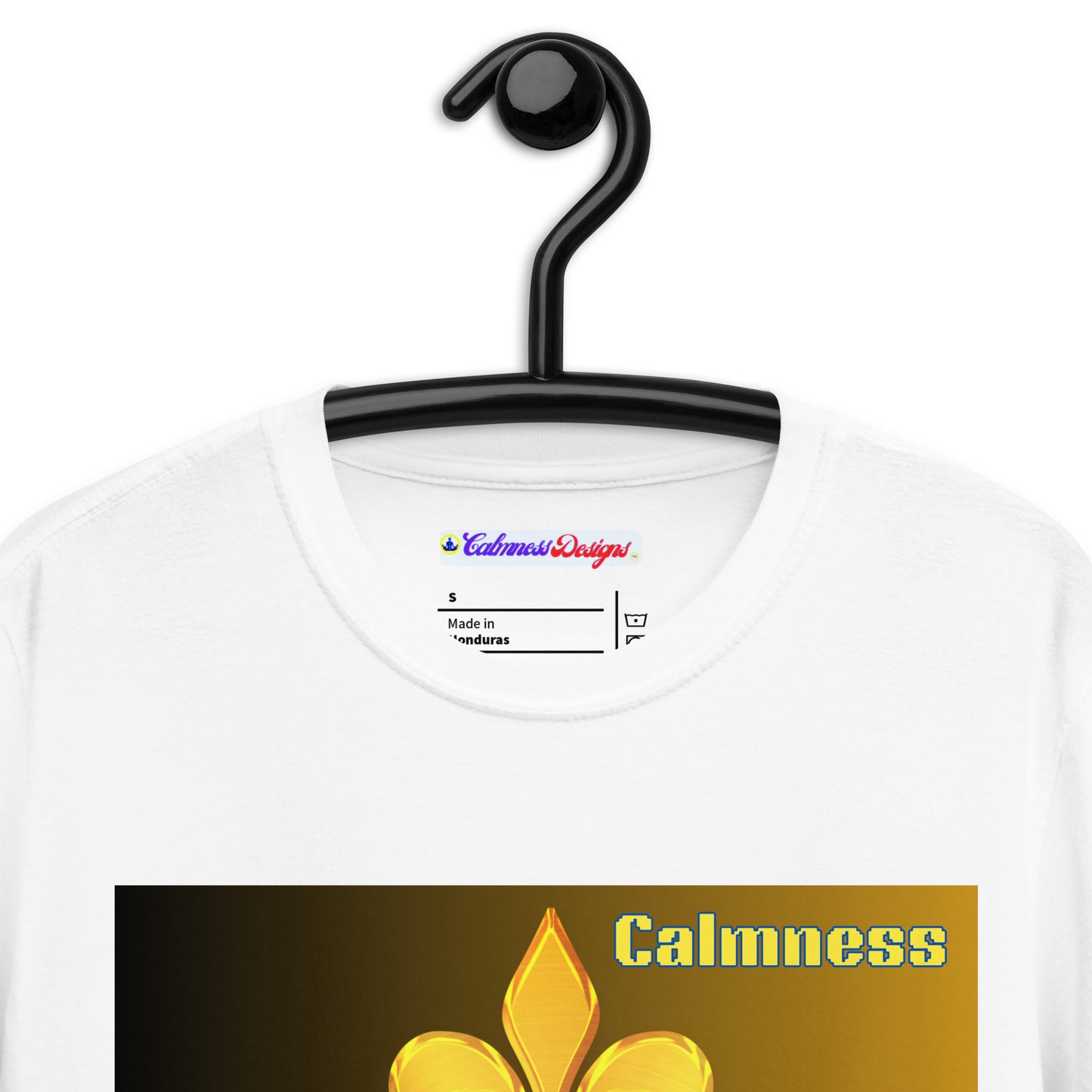 Crown Symbol Emblem, CALMNESS DESIGNS, Creative Designer's, Short-Sleeve Unisex T-Shirt