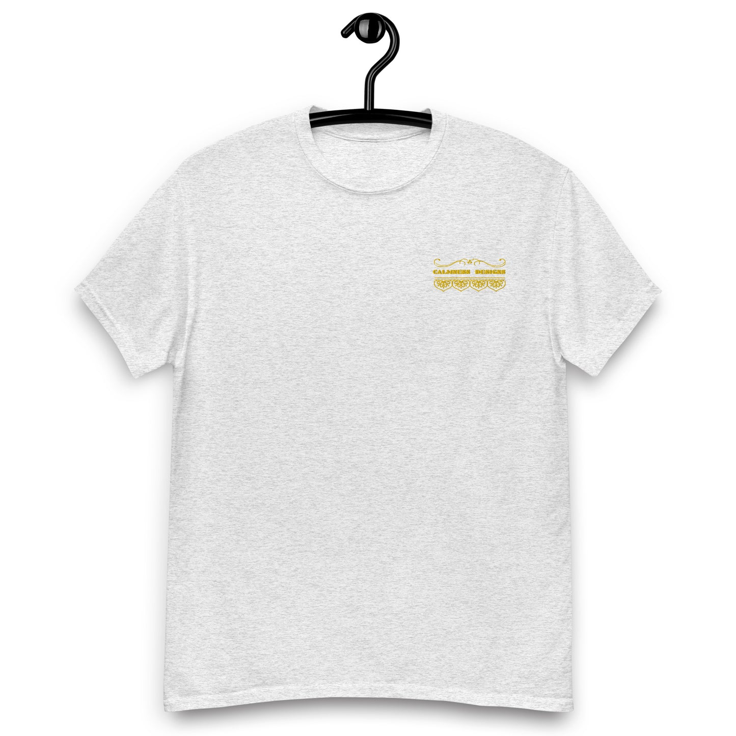 Bidri Decorative Elements Border BLUE, CALMNESS DESIGNS, Creative Designer's, Unisex classic tee