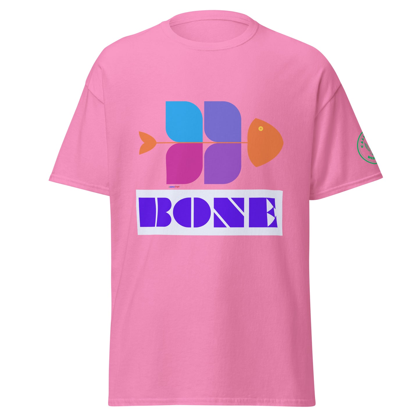 Fish Bone Diagram, CALMNESS DESIGNS, Creative Designer's, Unisex classic tee