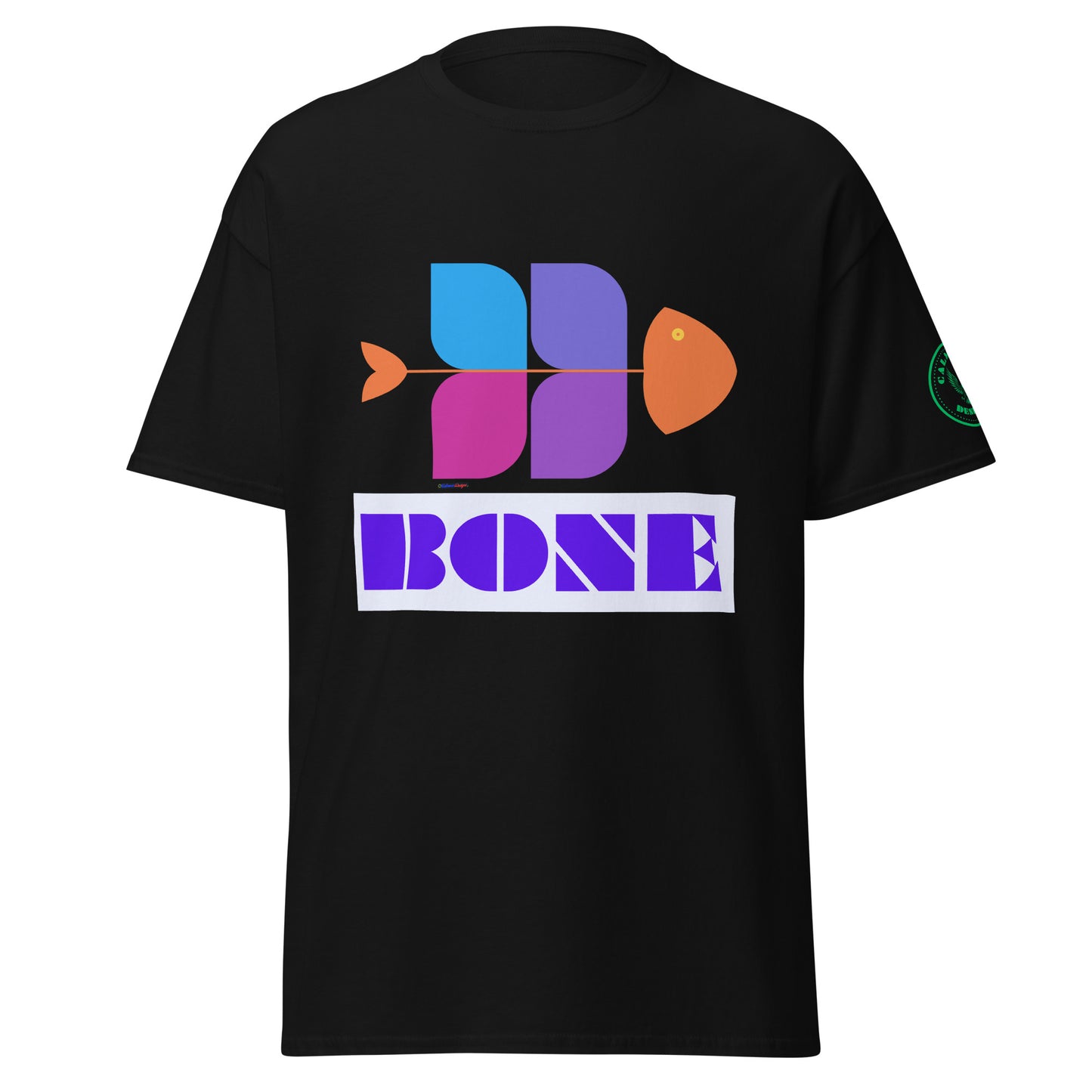 Fish Bone Diagram, CALMNESS DESIGNS, Creative Designer's, Unisex classic tee