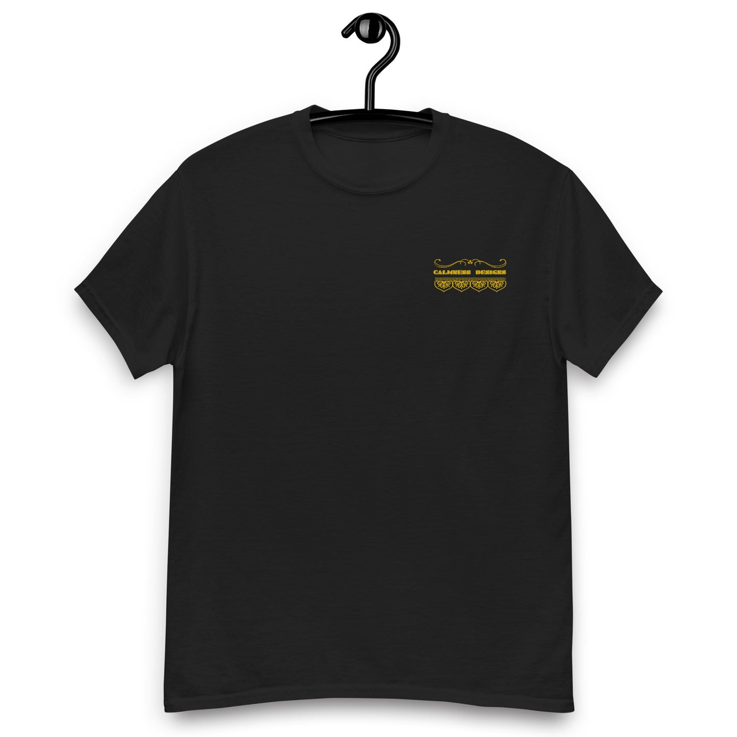 Bidri Decorative Elements Border BLUE, CALMNESS DESIGNS, Creative Designer's, Unisex classic tee