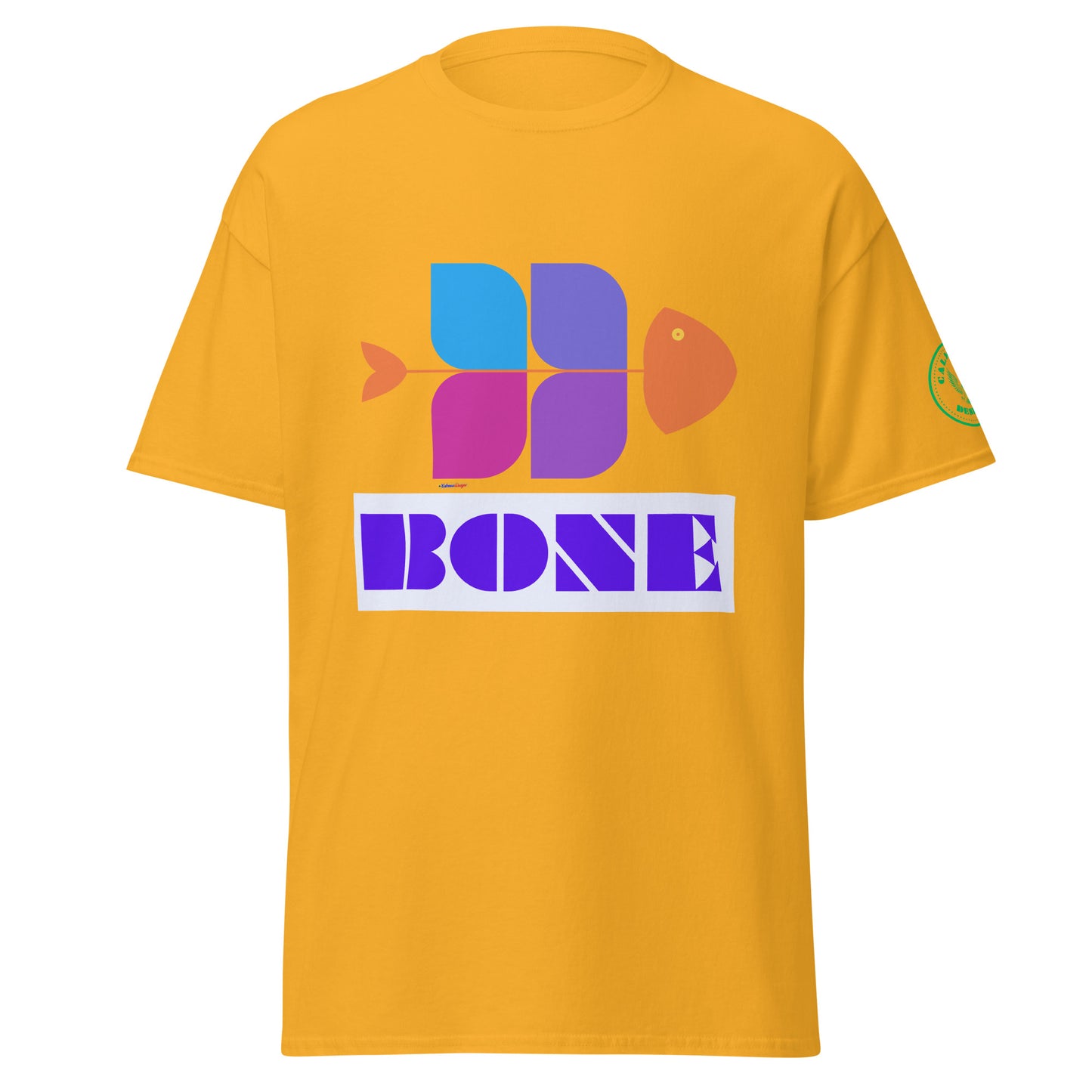 Fish Bone Diagram, CALMNESS DESIGNS, Creative Designer's, Unisex classic tee