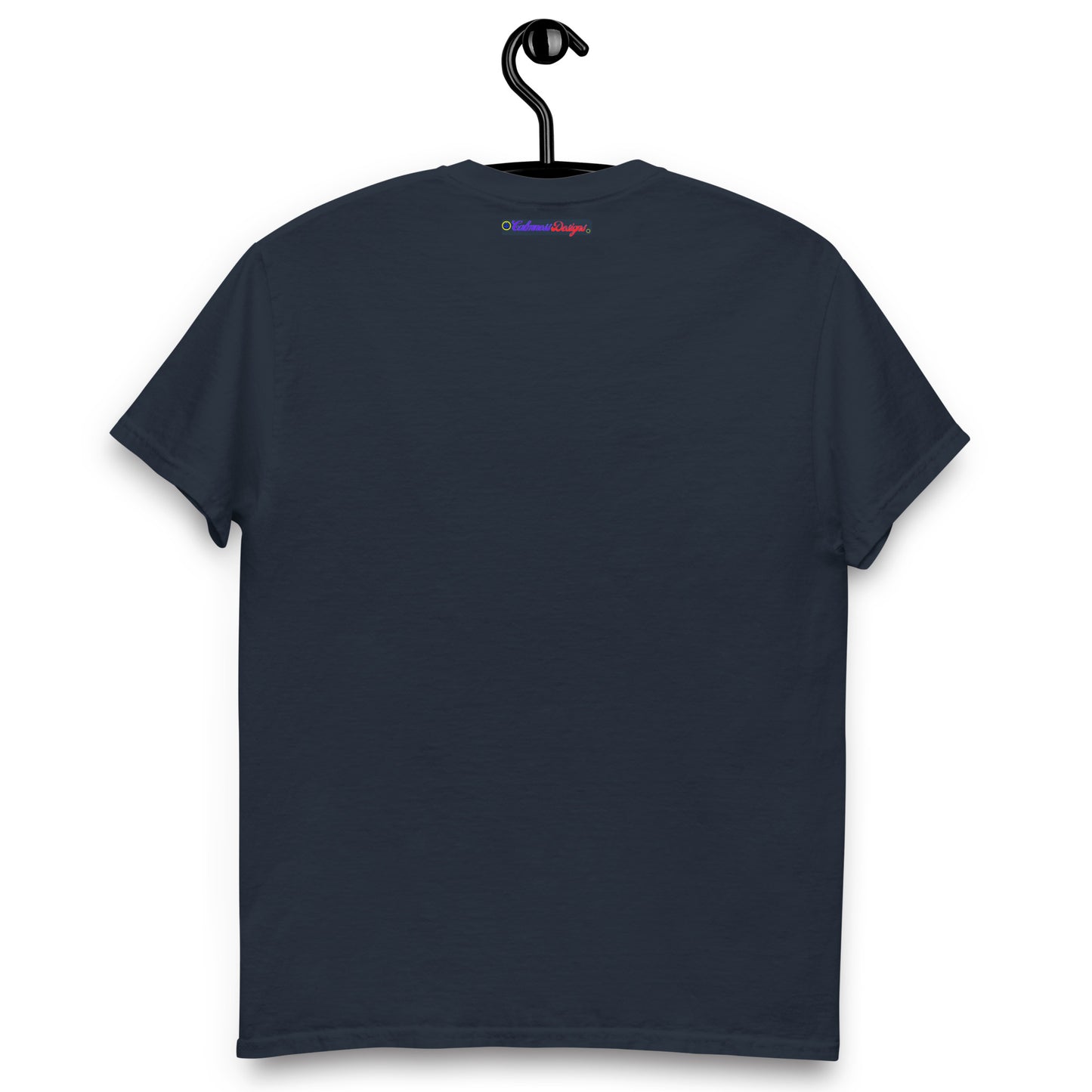 Bidri Decorative Elements Border BLUE, CALMNESS DESIGNS, Creative Designer's, Unisex classic tee